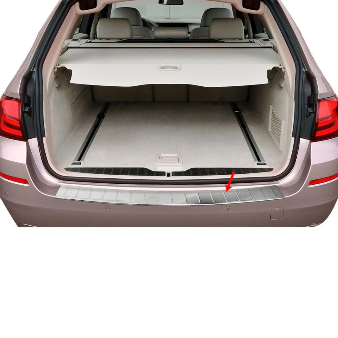 BMW 5 Serisi F11 Arka Tampon Eşiği - Krom | 2010-2017 Arası,SW