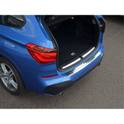BMW X1 Arka Tampon Eşiği - Krom Taşlı | 2015-2022 Arası