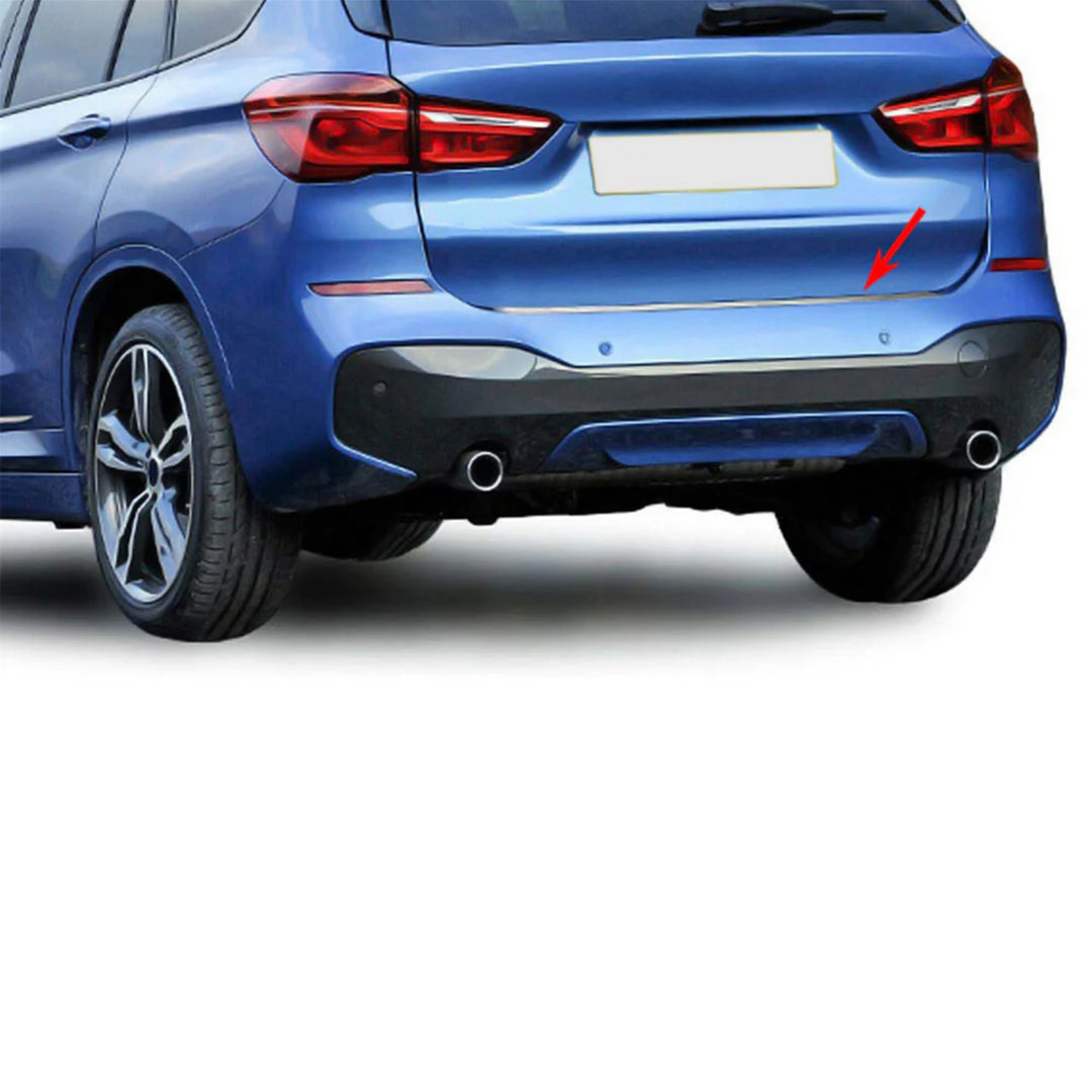 BMW X1 Arka Tampon Eşiği - Krom | 2015-2022 Arası