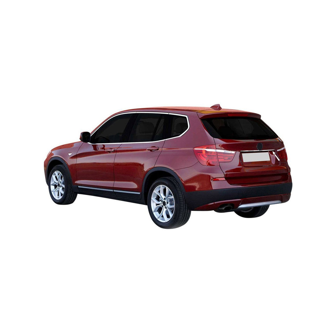 BMW X3 Bagaj Çıtası - Krom, Plaka Üstü | 2010-2017 Arası