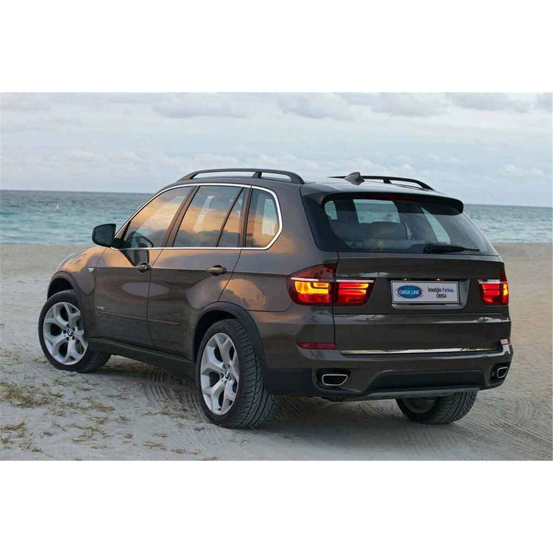 BMW X5 E70 Bagaj Alt Çıtası - Krom | 2007-2013 Arası