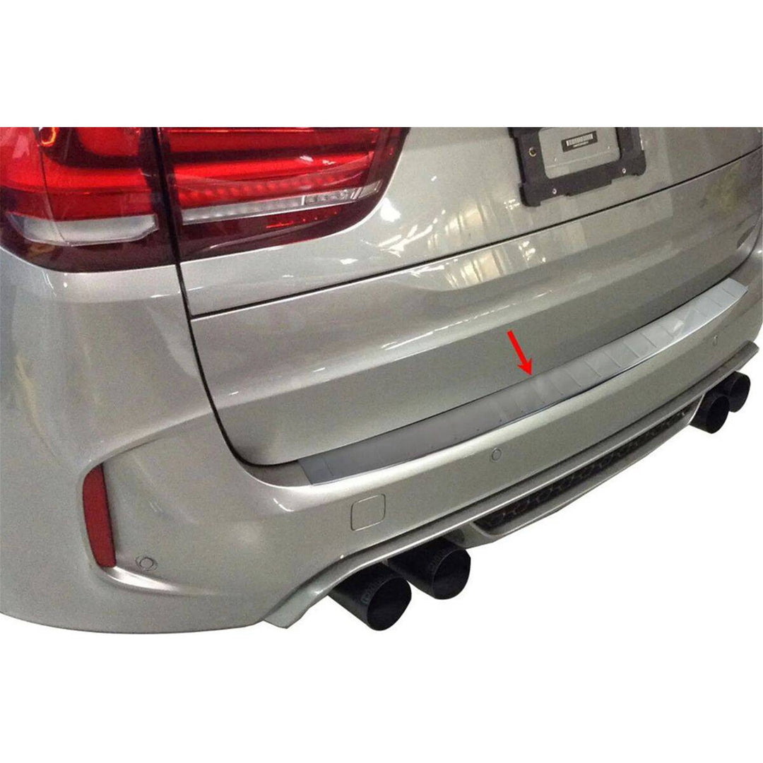 BMW X5 F15 Arka Tampon Eşiği - Krom Taşlı | 2013-2018 Arası