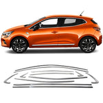 Resmi Galeri görüntüleyicisine yükleyin, Renault Clio 5 Cam Çerçevesi - Krom (12 Parça) | 2019 ve Sonrası, HB