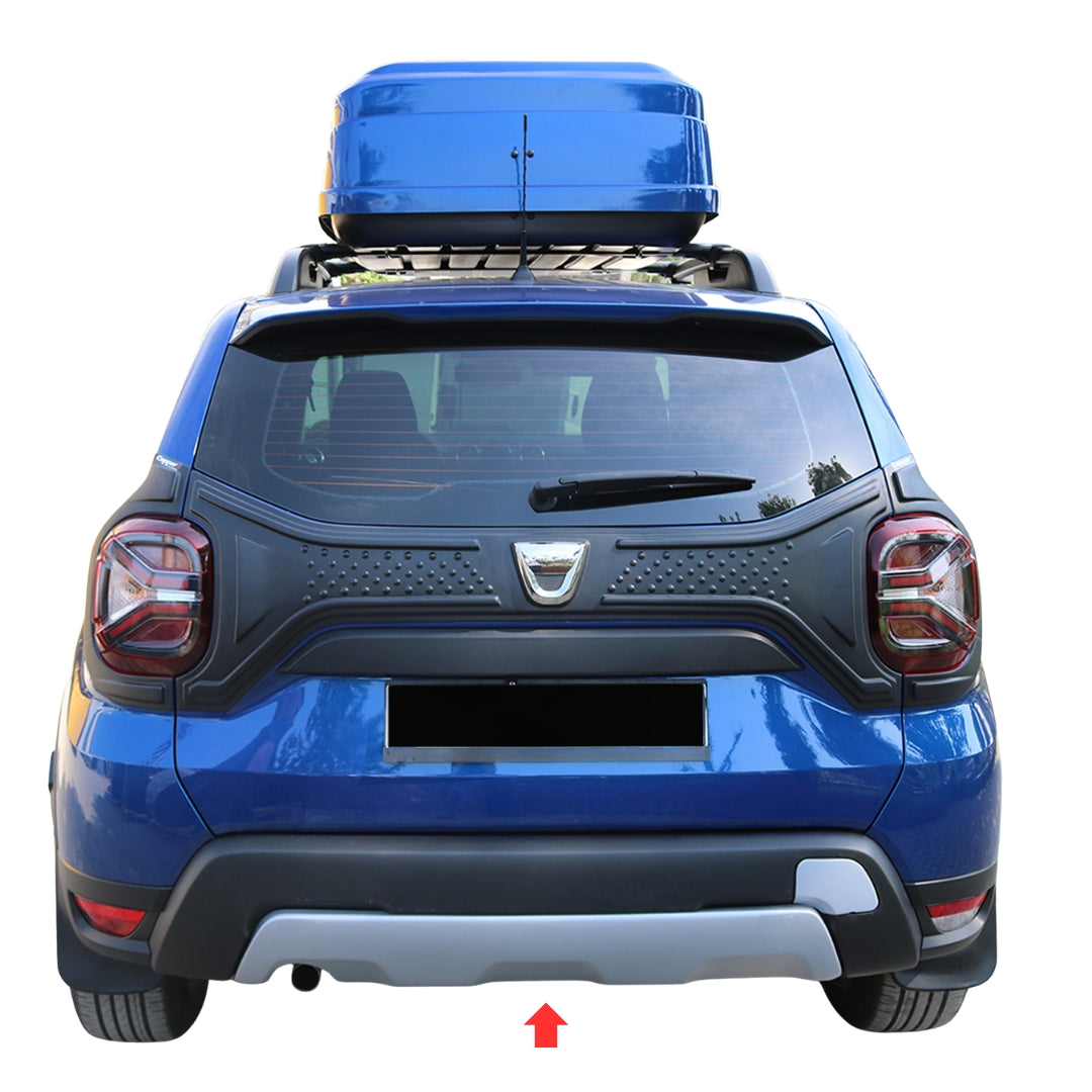 Dacia Duster Difüzör Arka Tampon Altı - Gri, Sensörsüz | 2018-2024 Arası