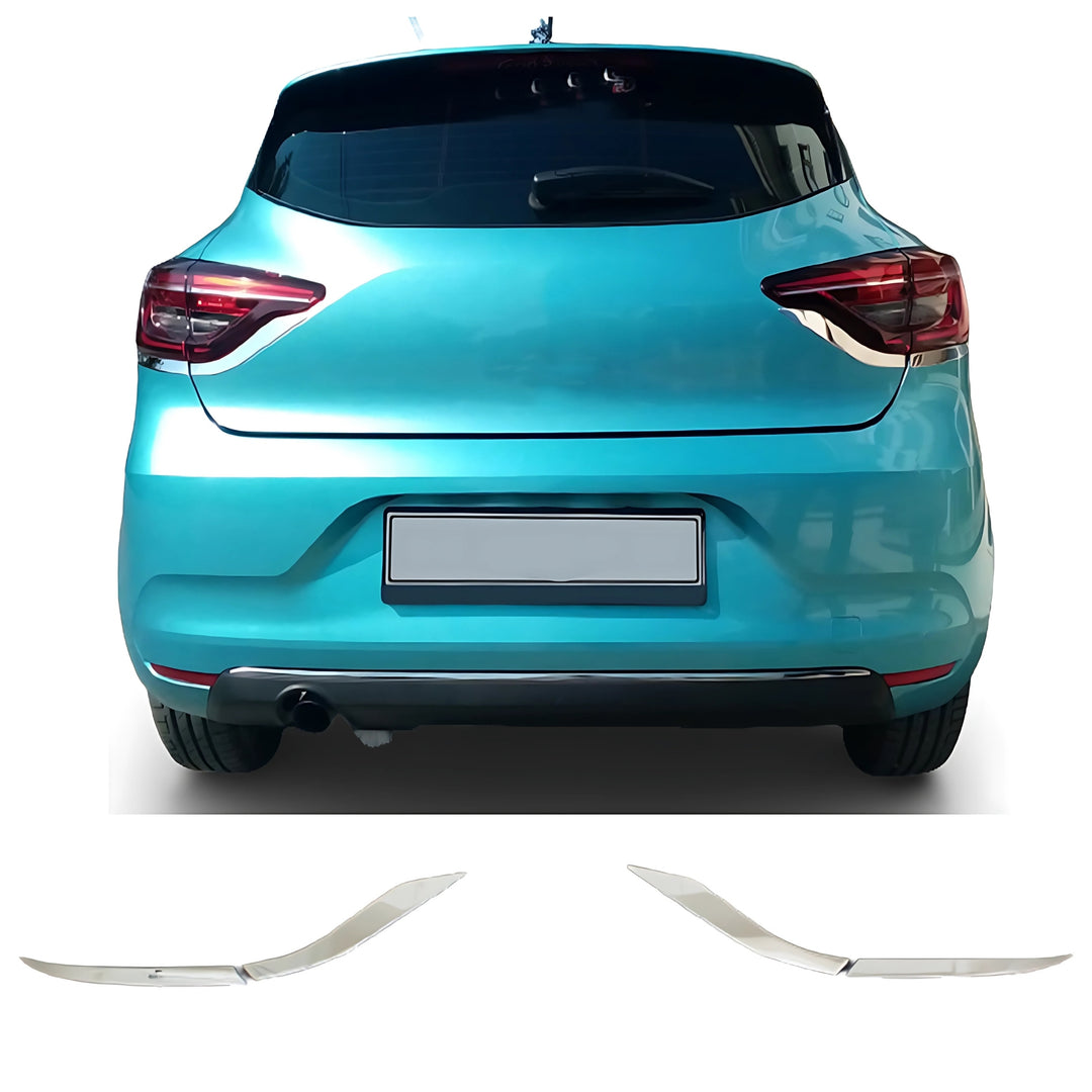 Renault Clio 5 Stop Alt Çıtası - Krom (4 Parça) | 2019 ve Sonrası, HB