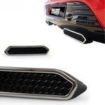 Resmi Galeri görüntüleyicisine yükleyin, Renault Clio Egzos Çerçevesi - Krom/Plastik (2 Parça) | 2012-2019 Arası, HB