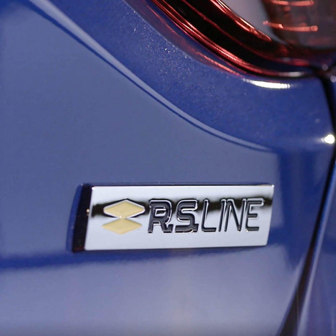 Renault Clio 5 Bagaj Arması - Krom, RS Line | 2019 ve Sonrası, HB