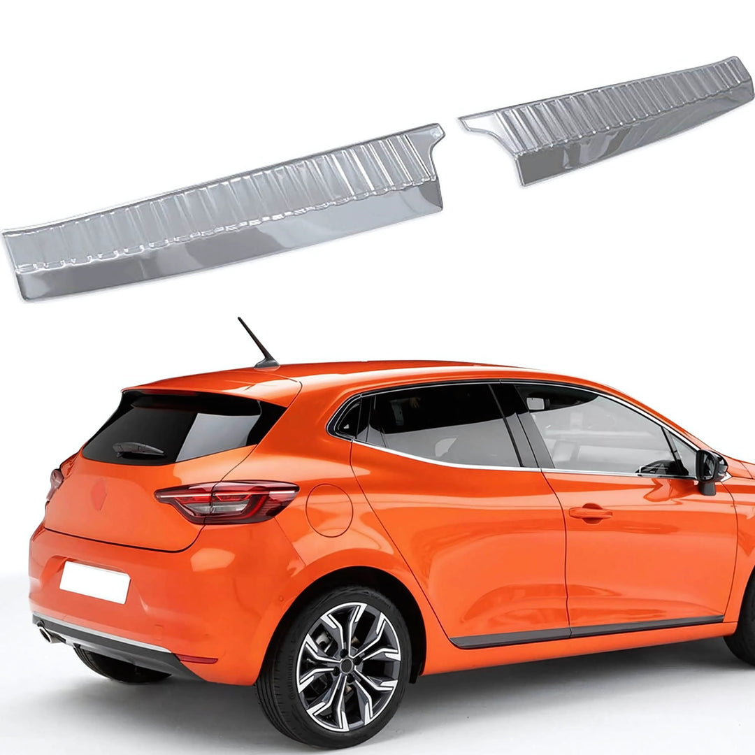 Renault Clio 5 Bagaj İç Eşiği - Krom Taşlı (2 Parça) | 2019 ve Sonrası, HB