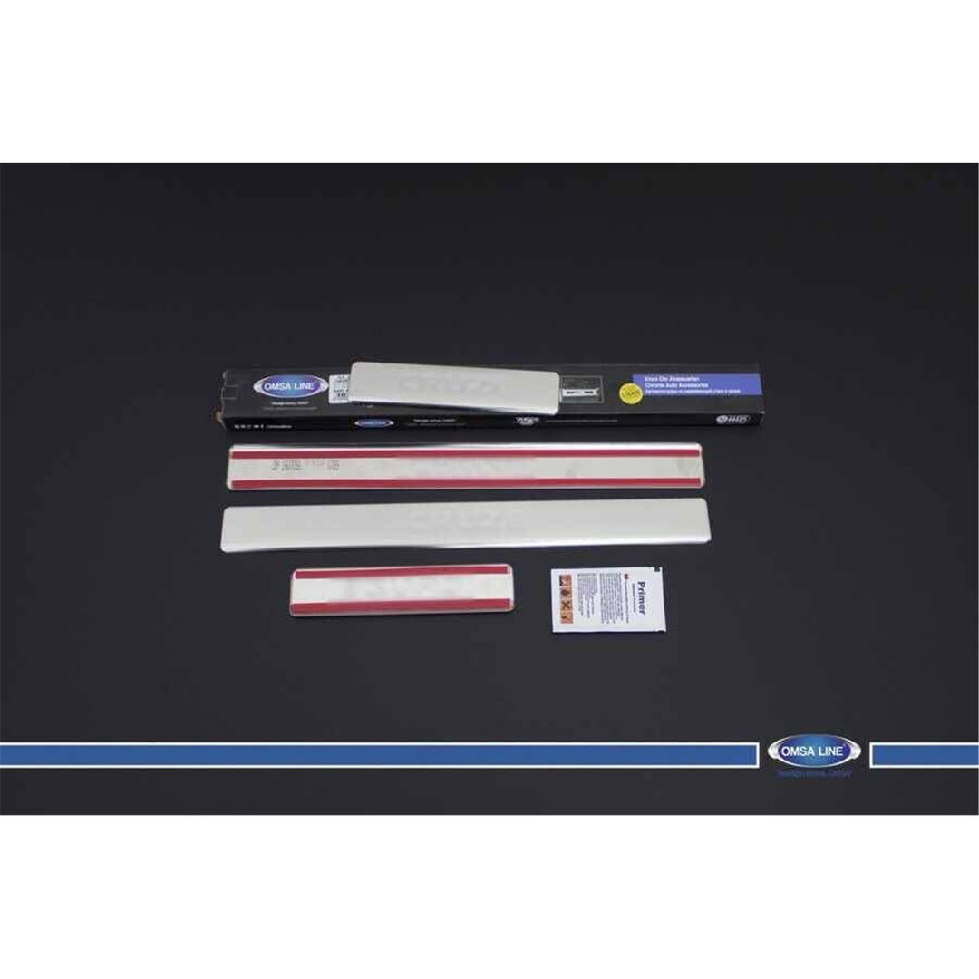 Chevrolet Cruze Kapı Eşiği - Krom (4 Parça) | 2009-2016 Arası, HB/SD