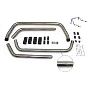 Chevrolet Silverado Roll bar -Krom, Kobra, Çap:76 | 2014 ve Sonrası