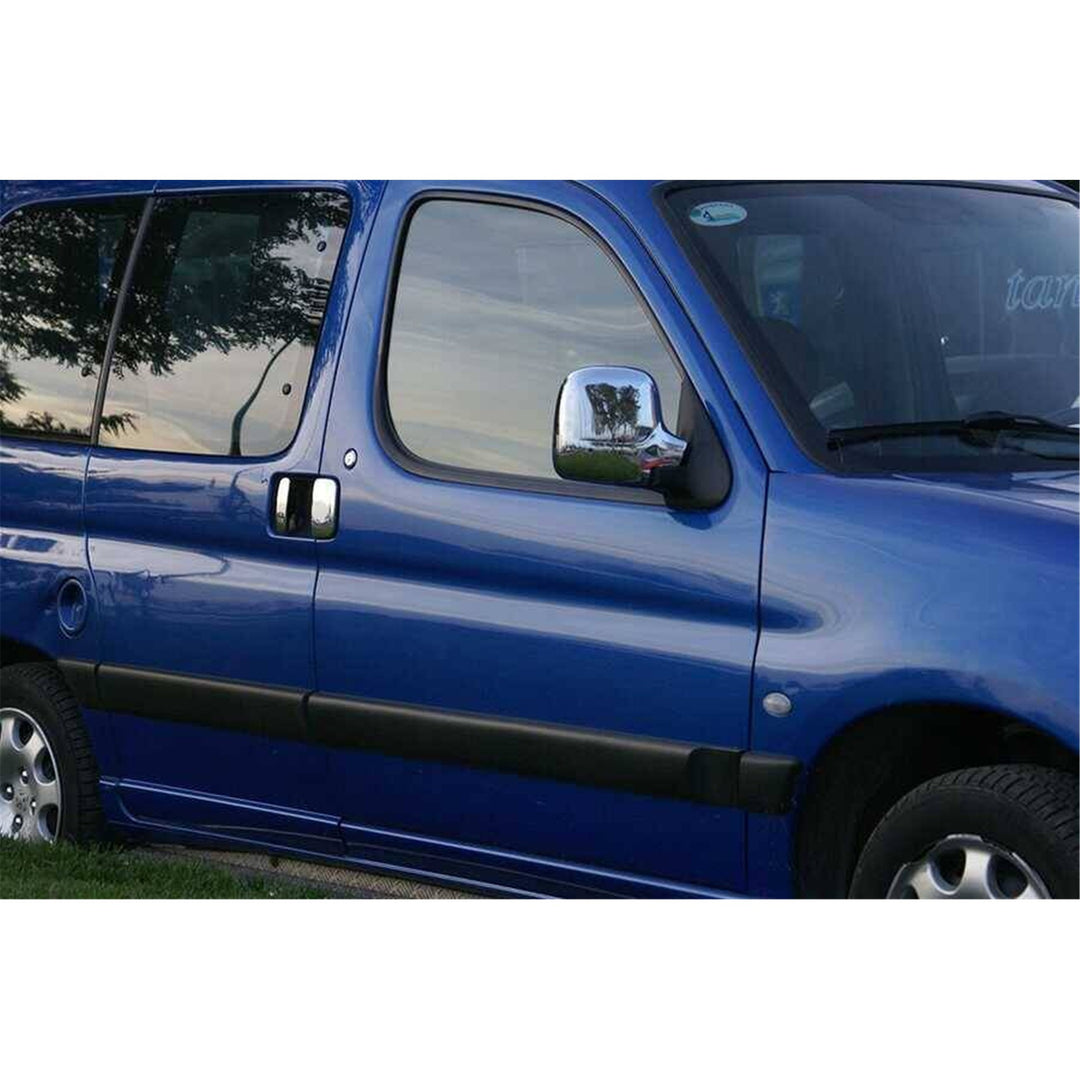 Citroen Berlingo Ayna kapağı Set - ABS Krom | 1996-2008 Arası