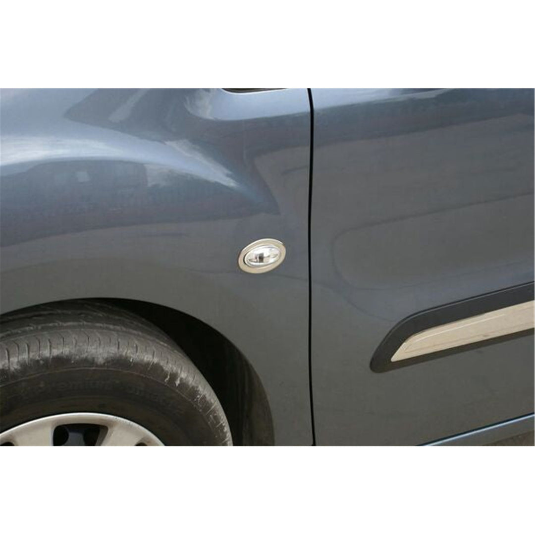 Citroen C1 Sinyal Çerçevesi - Krom (2 Parça) | 2005-2014 Arası, HB