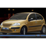 Resmi Galeri görüntüleyicisine yükleyin, Citroen C3 Cam Çıtası Alt - Krom (4 Parça) | 2002-2009 Arası, HB