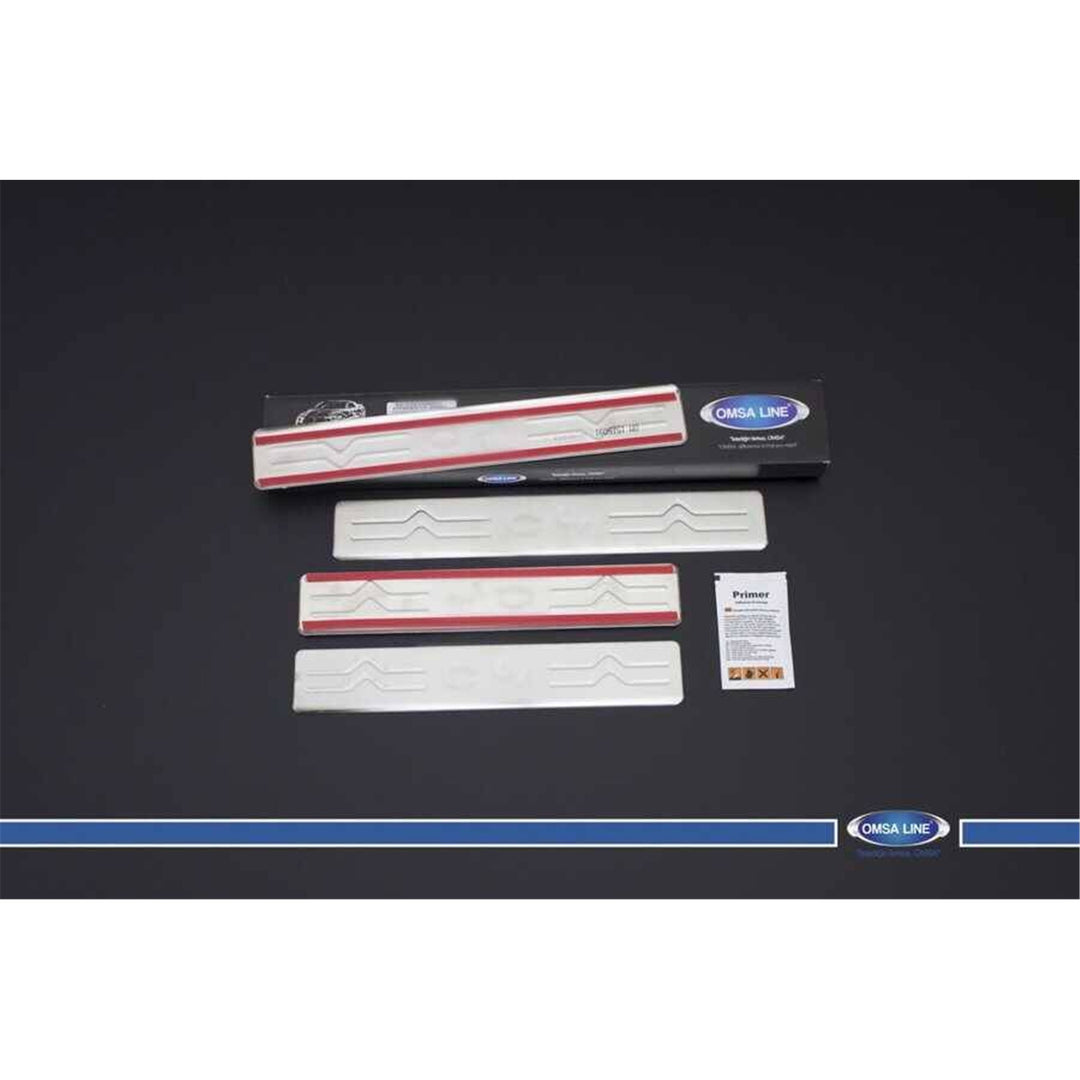 Citroen C4 Kapı Eşiği - Krom (4 Parça) | 2010-2020 Arası, HB