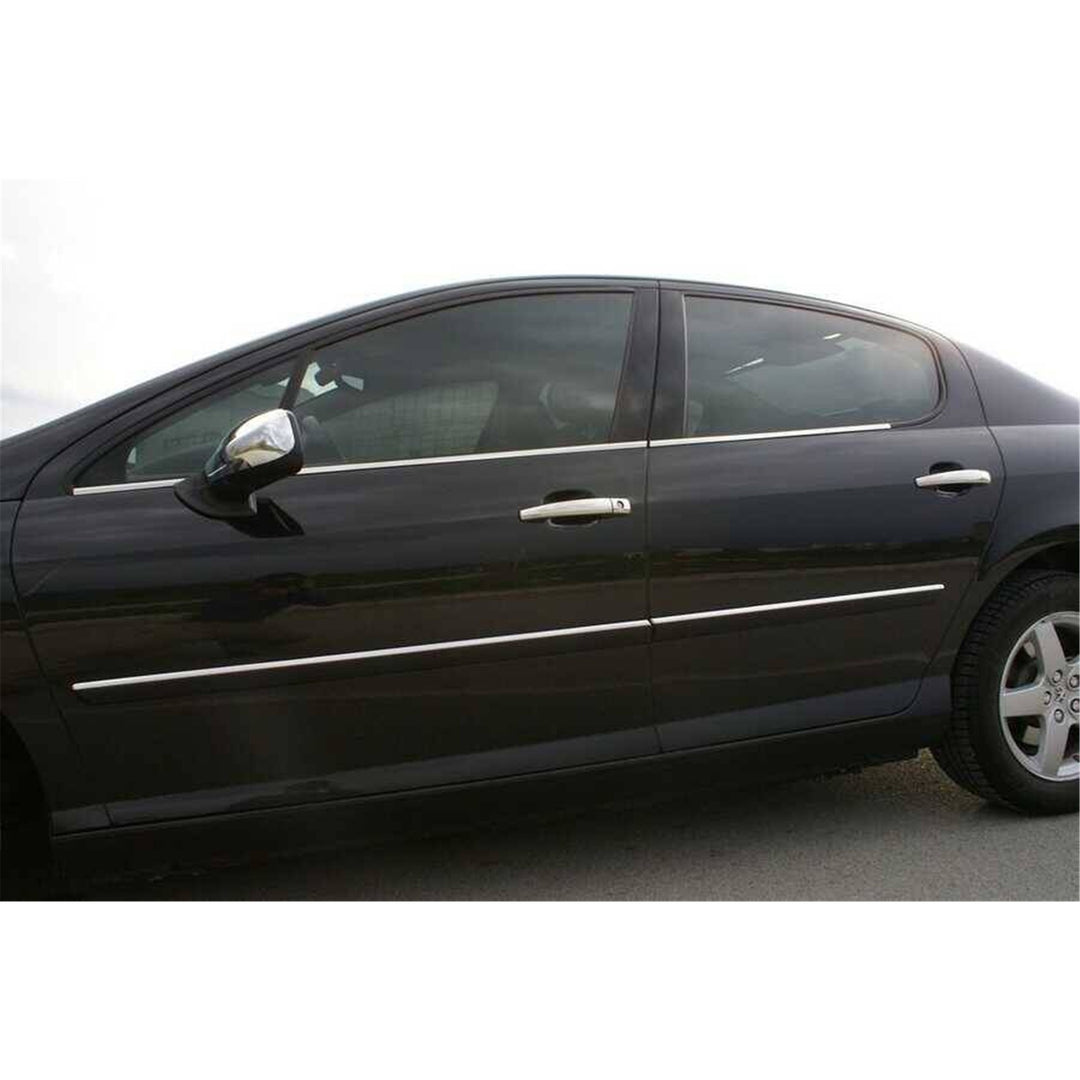 Citroen C4 Kapı Kolu - Krom, 4 Kapı (8 Parça) | 2004-2010 Arası, HB/SD