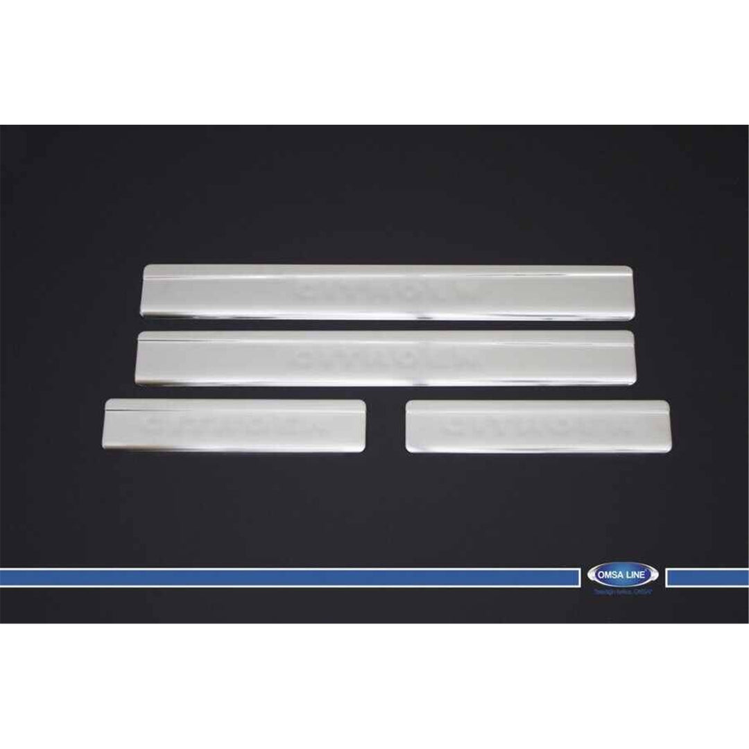 Citroen C4 Picasso Kapı Eşiği - Krom (4 Parça) | 2006-2012 Arası