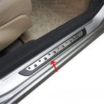 Resmi Galeri görüntüleyicisine yükleyin, Citroen C4 Picasso Kapı Eşiği - Krom/Plastik, Dot Line (4 Parça) | 2013-2018 Arası