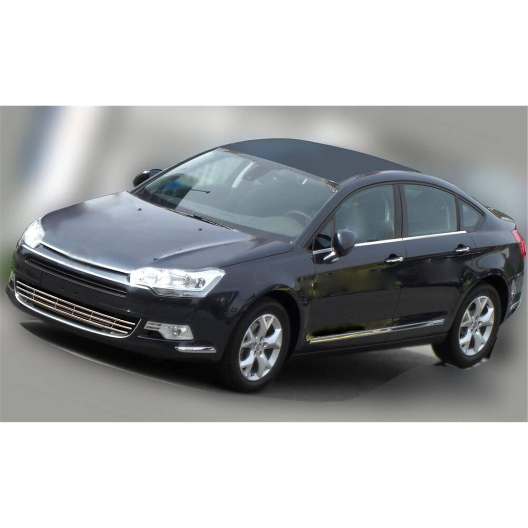 Citroen C5 Cam Çıtası Alt - Krom (6 Parça) | 2008-2018 Arası, SD
