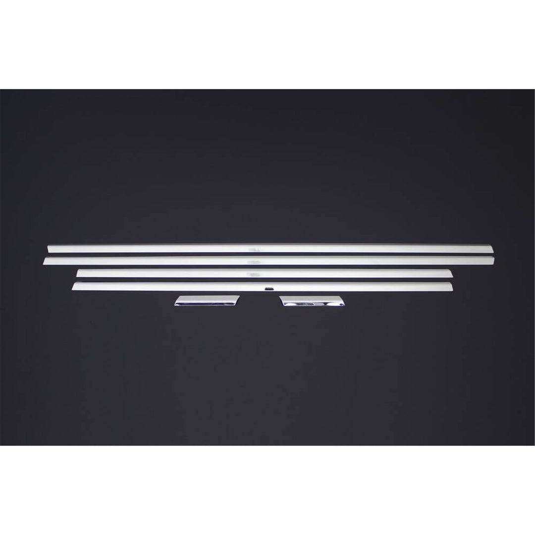 Citroen C5 Cam Çıtası Alt - Krom (6 Parça) | 2008-2018 Arası, SD