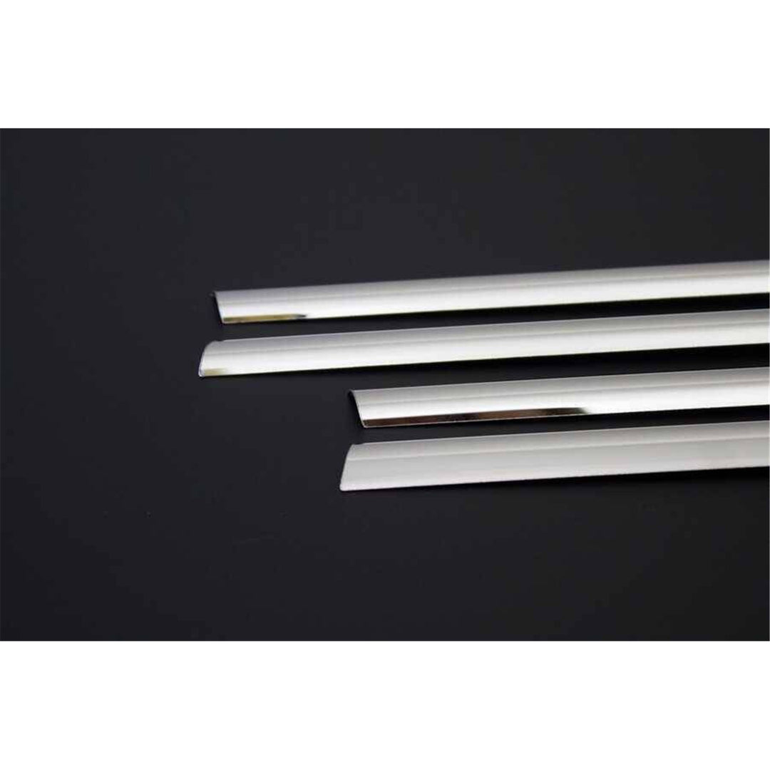 Citroen C-Elysee Cam Çıtası Alt - Krom (6 Parça) | 2012 ve Sonrası, SD