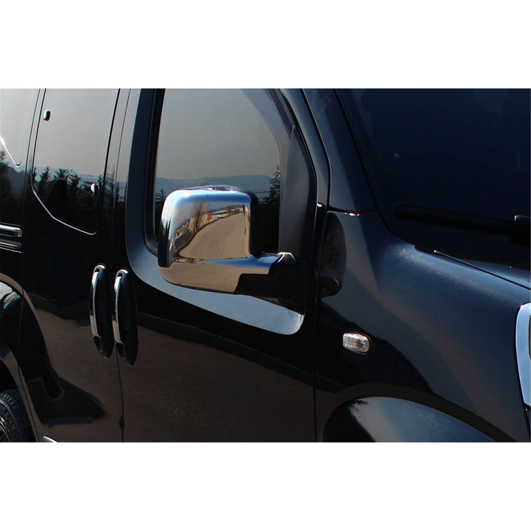 Citroen Nemo Ayna kapağı Set - ABS Krom | 2008-2016 Arası