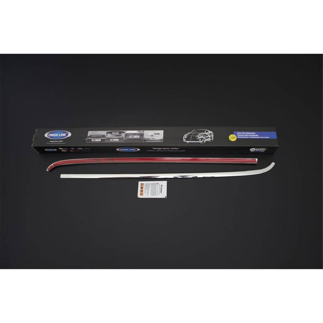 Citroen Nemo Cam Çıtası Alt - Krom (2 Parça) | 2008-2016 Arası