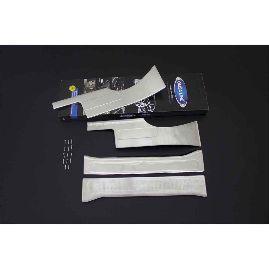 Citroen Nemo İç Kapı Eşiği - Krom, Yazısız (2 Parça) | 2008-2016 Arası