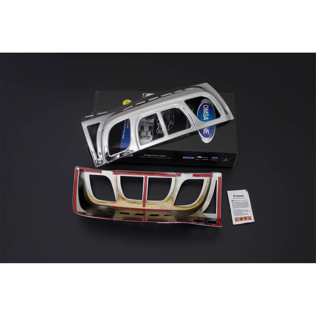 Citroen Nemo Stop Çerçevesi - ABS Krom (2 Parça) | 2008-2016 Arası