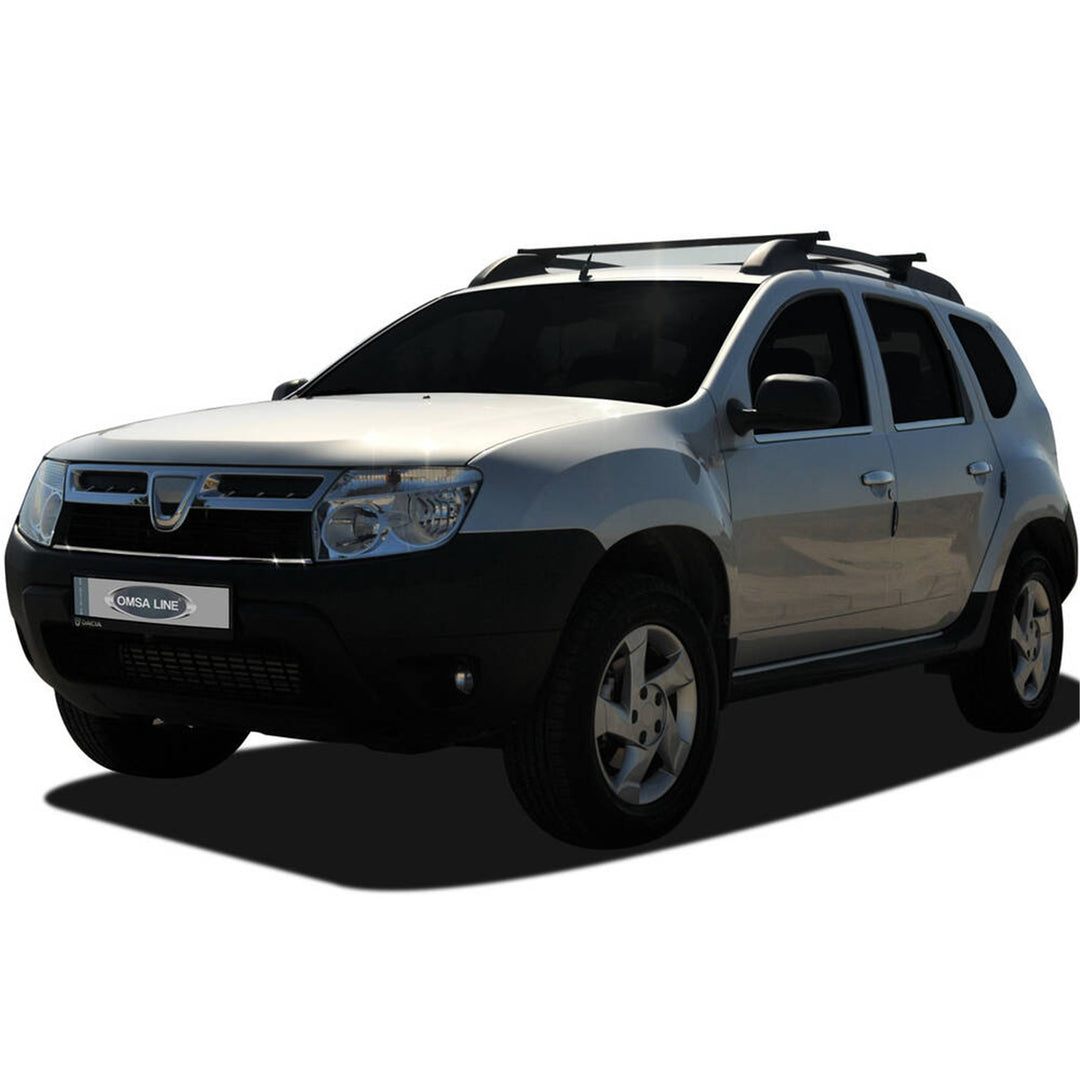Dacia Duster Cam Çıtası Alt - Krom (4 Parça) | 2010-2018 Arası