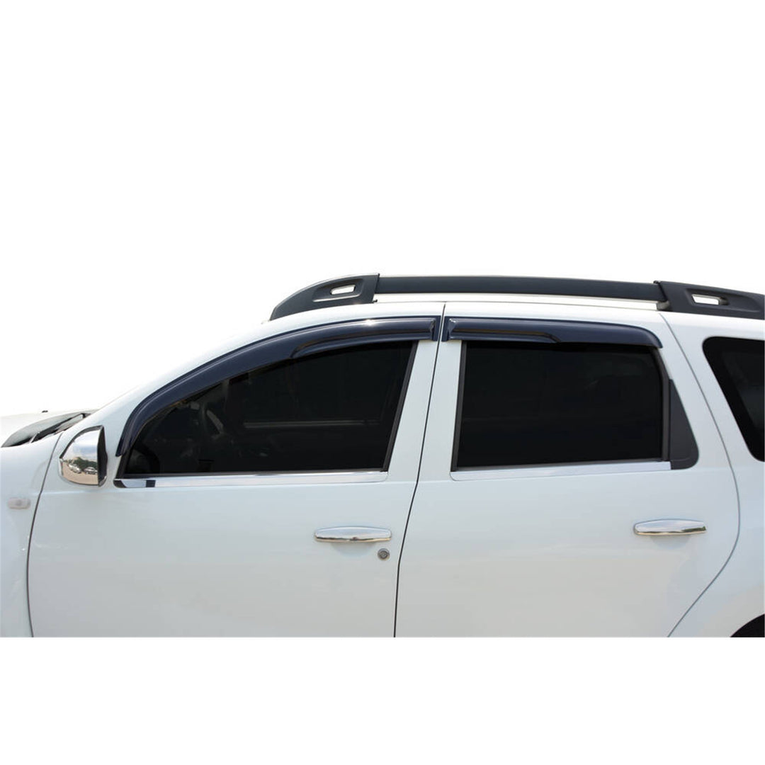 Dacia Duster Cam Çıtası Alt - Krom (4 Parça) | 2010-2018 Arası
