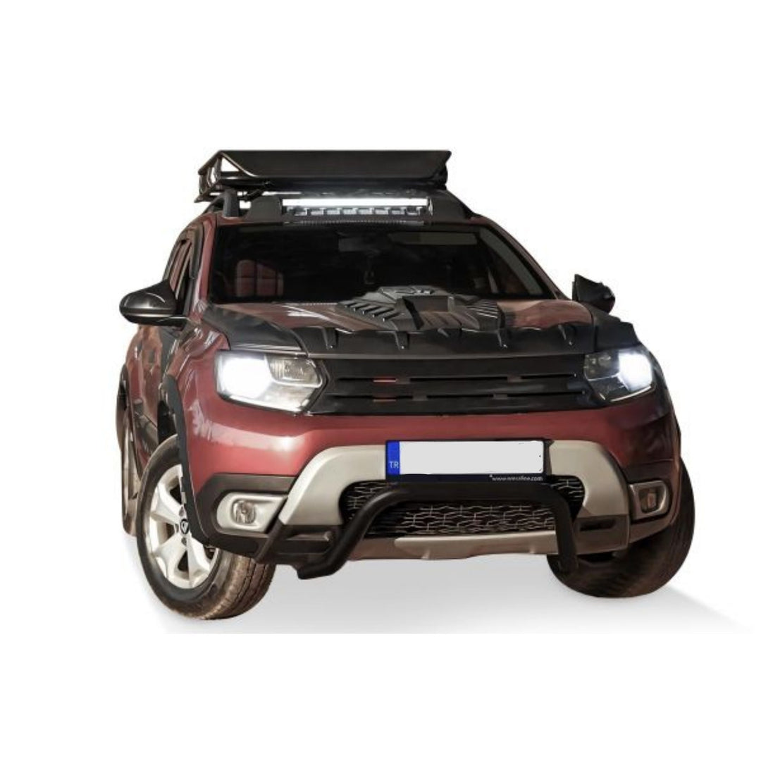 Dacia Duster Ön Koruma - Siyah, Pars, Çap:60 | 2018-2024 Arası