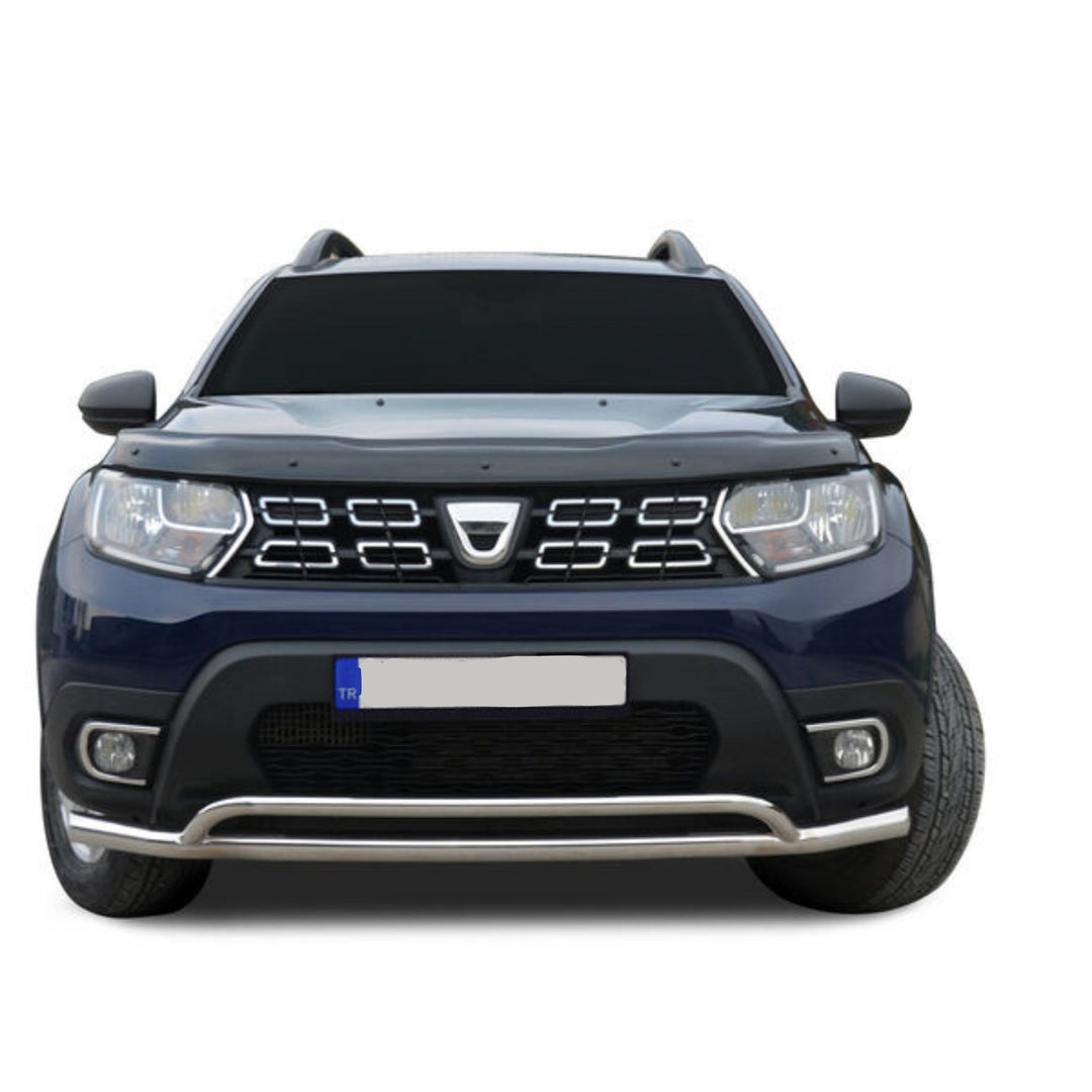 Dacia Duster Ön Koruma - Krom, Vegas, Çap:60/42 | 2018-2024 Arası