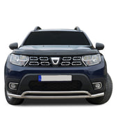 Dacia Duster Ön Koruma - Krom, Vegas, Çap:60/42 | 2018-2024 Arası