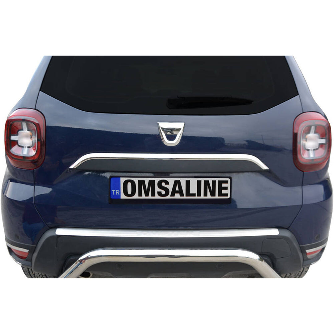 Dacia Duster Arka Tampon Eşiği - Krom Taşlı | 2018-2024 Arası