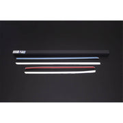 Dacia Duster Cam Çıtası Alt - Krom (4 Parça) | 2018-2024 Arası