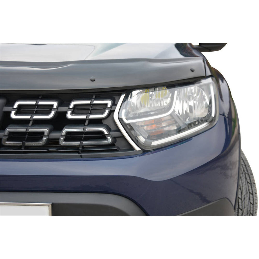 Dacia Duster Ön Panjur Çıtası - Krom (2 Parça) | 2018-2024 Arası