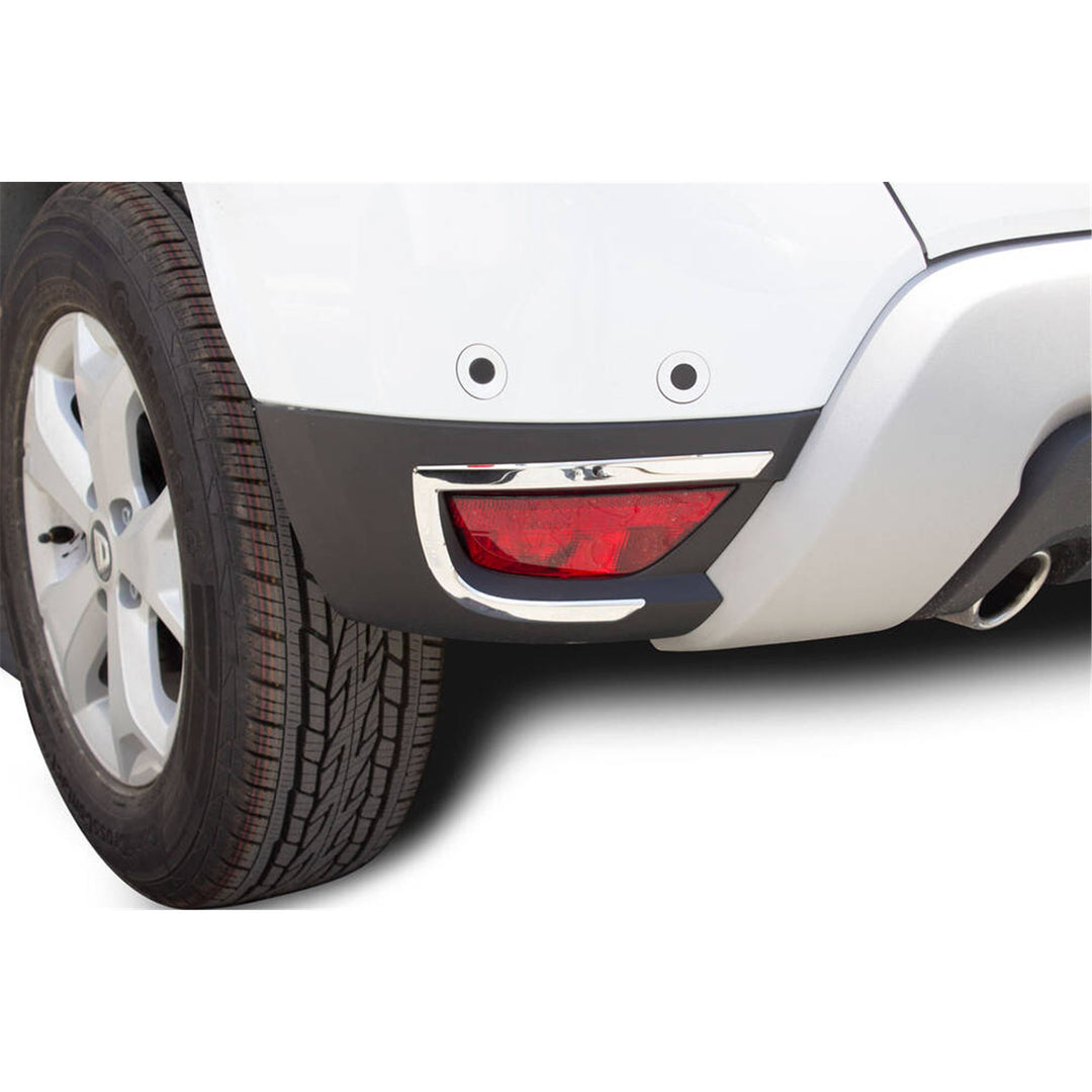 Dacia Duster Reflektör Çıtası - Krom (2 Parça) | 2018-2024 Arası