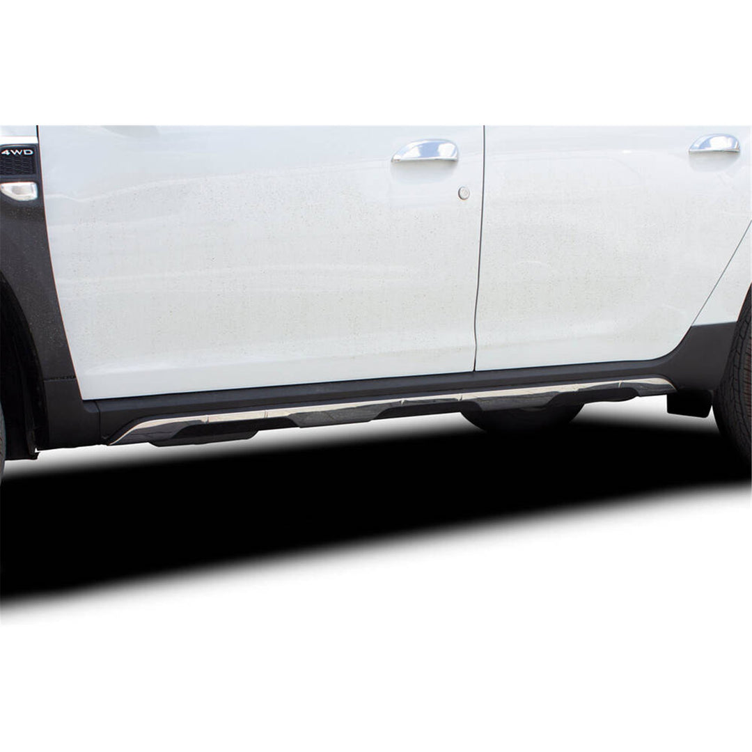 Dacia Duster Yan Marşpiyel Çıtası - Krom (6 Parça) | 2018-2024 Arası