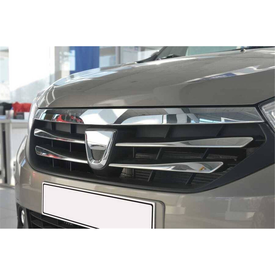 Dacia Lodgy Ön Panjur - Krom (4 Parça) | 2012 ve Sonrası