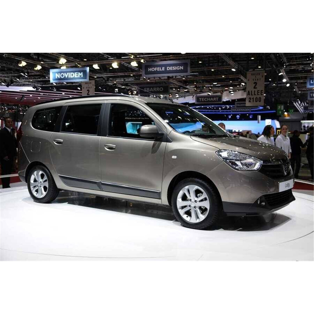Dacia Lodgy Yan Kapı Çıtası - Krom (4 Parça) | 2012 ve Sonrası