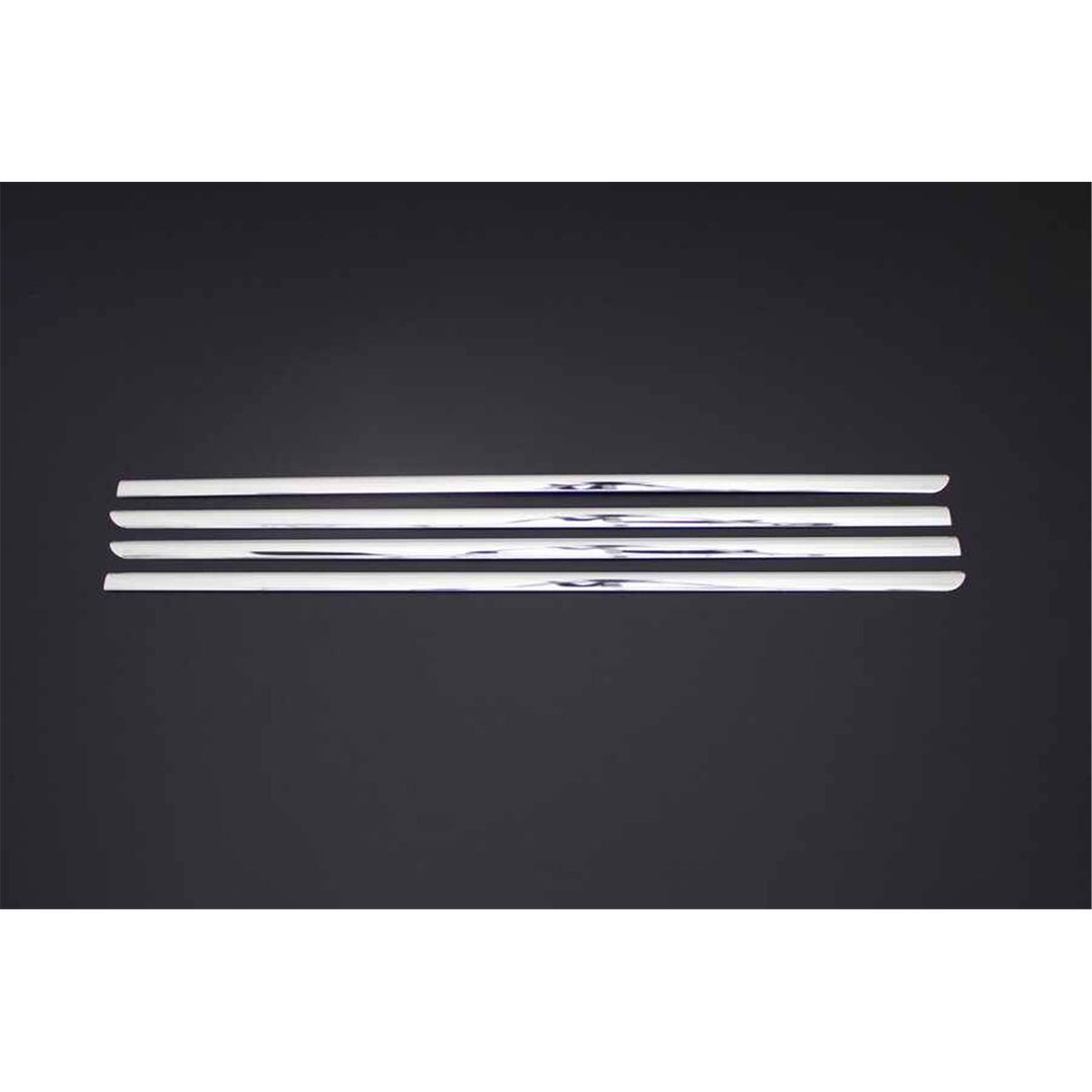 Dacia Logan MCV Cam Çıtası Alt - Krom (4 Parça) | 2013 ve Sonrası, SW