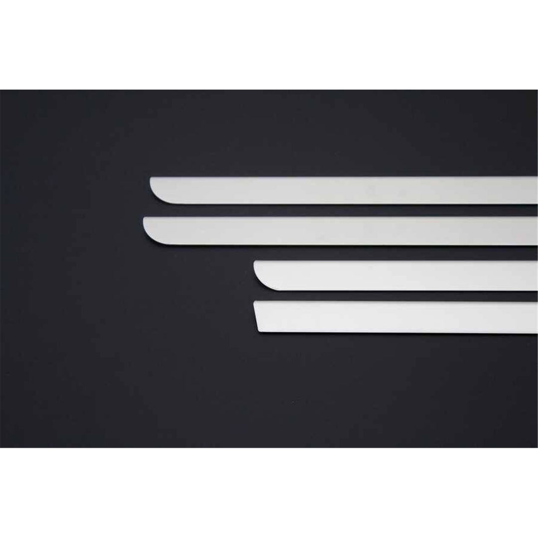 Dacia Sandero Cam Çıtası Alt - Krom (4 Parça) | 2008-2012 Arası, HB