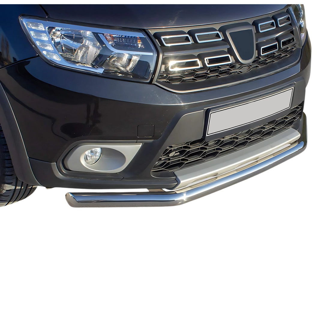Dacia Sandero Stepway Ön Koruma - Krom, Texas, Çap:60 | 2012-2020 Arası, HB