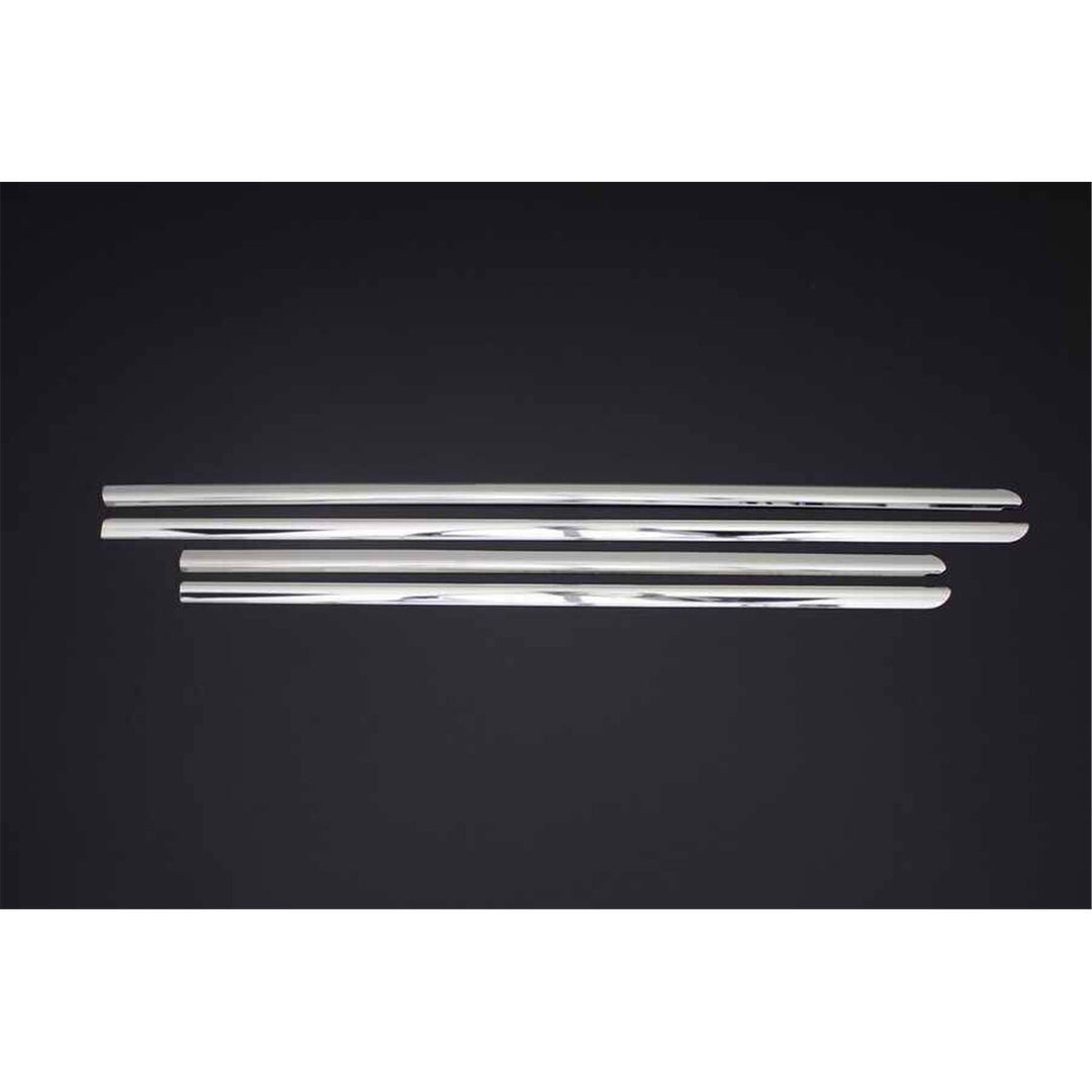 Dacia Sandero Stepway Cam Çıtası Alt - Krom (4 Parça) | 2012-2020 Arası, HB