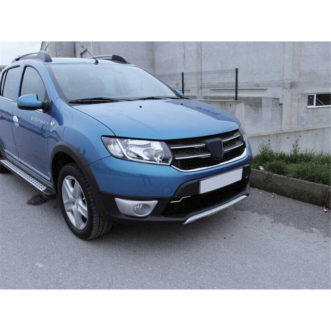 Dacia Sandero Stepway Ön Panjur Çıtası - Krom | 2012-2020 Arası, HB