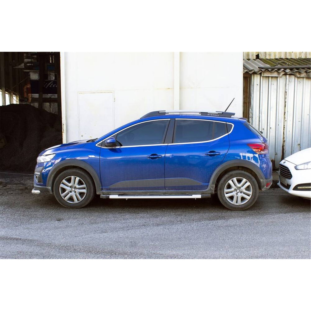 Dacia Sandero Cam Çerçevesi - Krom (14 Parça) | 2020 ve Sonrası, HB