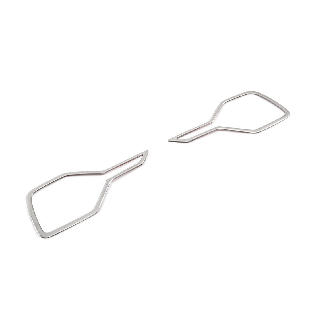 Dacia Sandero Sis Far Çerçevesi - Krom (2 Parça) | 2020 ve Sonrası, HB