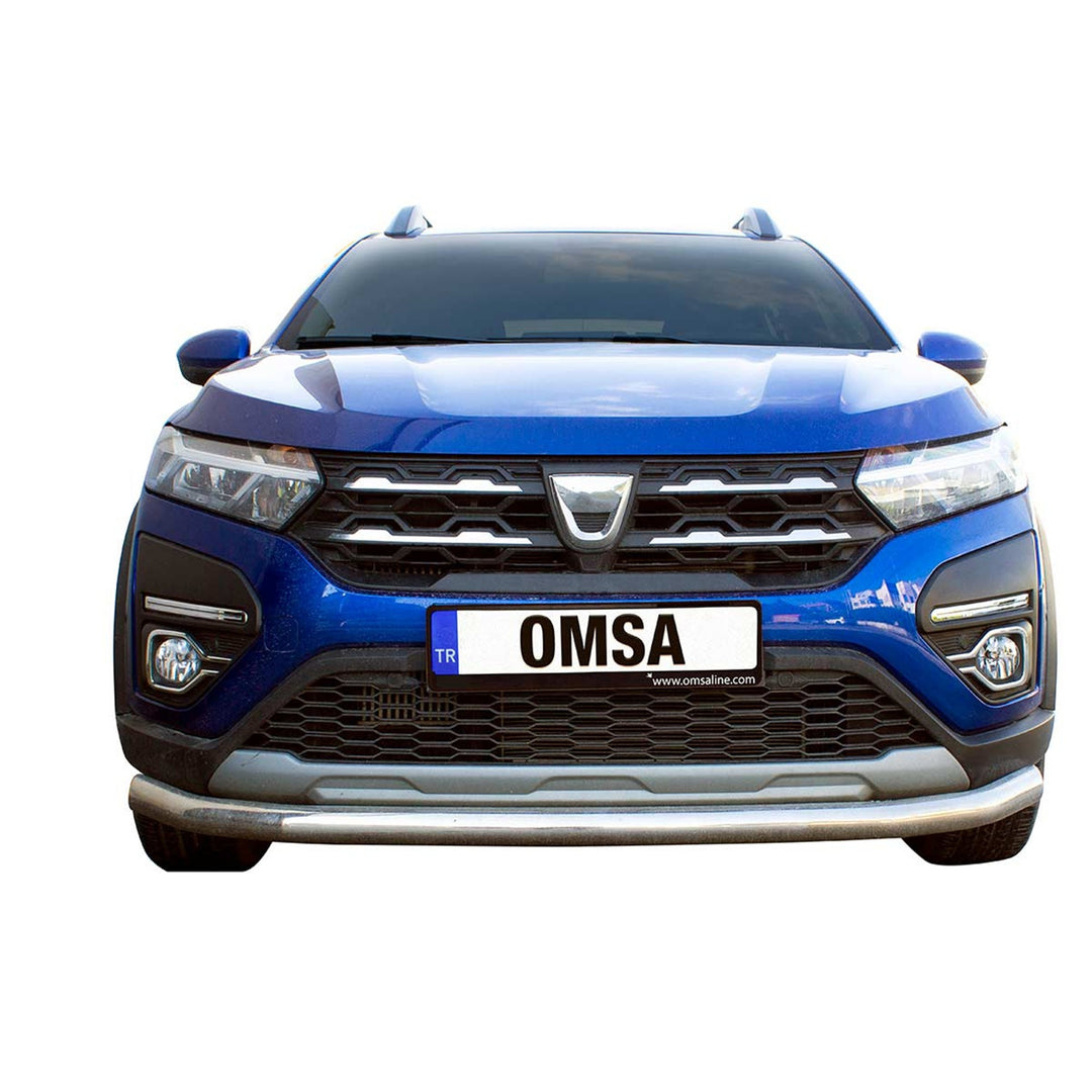 Dacia Sandero Stepway Sis Far Çerçevesi - Krom (2 Parça) | 2020 ve Sonrası, HB