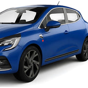 Renault Clio 5 Çamurluk Çıtası - Krom+Plastik, RS-Line (2 Parça) | 2019 ve Sonrası, HB