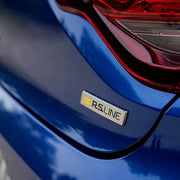 Renault Clio 5 Bagaj Arması - Krom, RS Line | 2019 ve Sonrası, HB